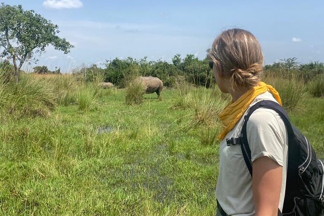 2Days Murchison Falls NP Safari - Seeing Murchison Falls from above