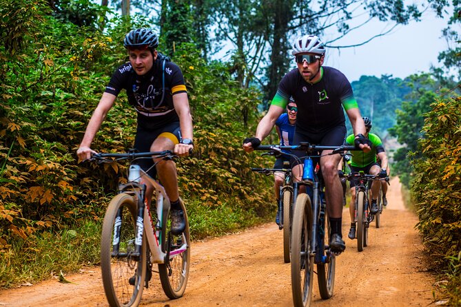 7 Hours Guided Cycling Tour to Sezibwa Waterfalls - From Ggaba to Buule by boat