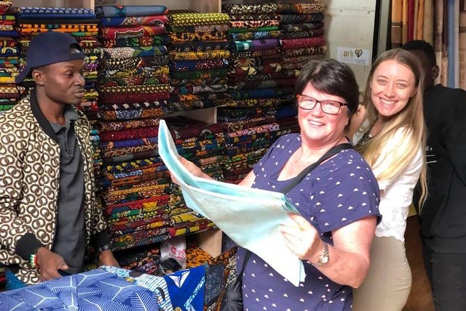 African Fabric Market Tour - Old Taxi Park in ten minutes
