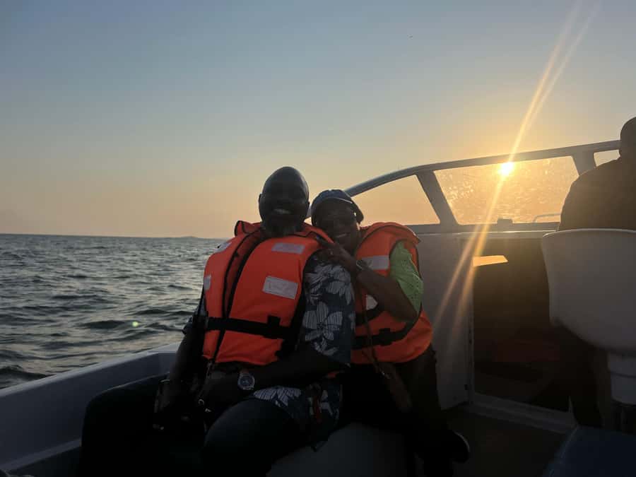 Entebbe: Equatar Line Tour & Victoria Lake Sunset Boat Ride - Wildlife on the open water