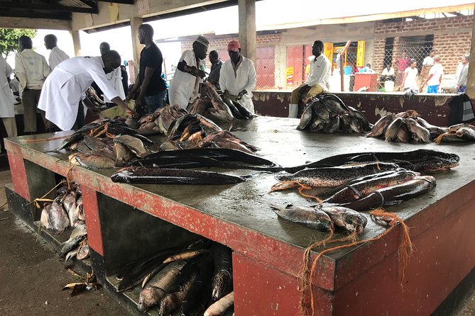 Fishing Village Food Tour & Luwombo Stop - From Kampala snacks to a lakeside meal