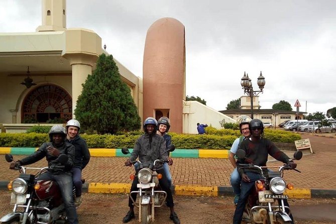 Kampala boda boda tours [motorbike tours]. - Bahá’i Temple, a calm opening to the day