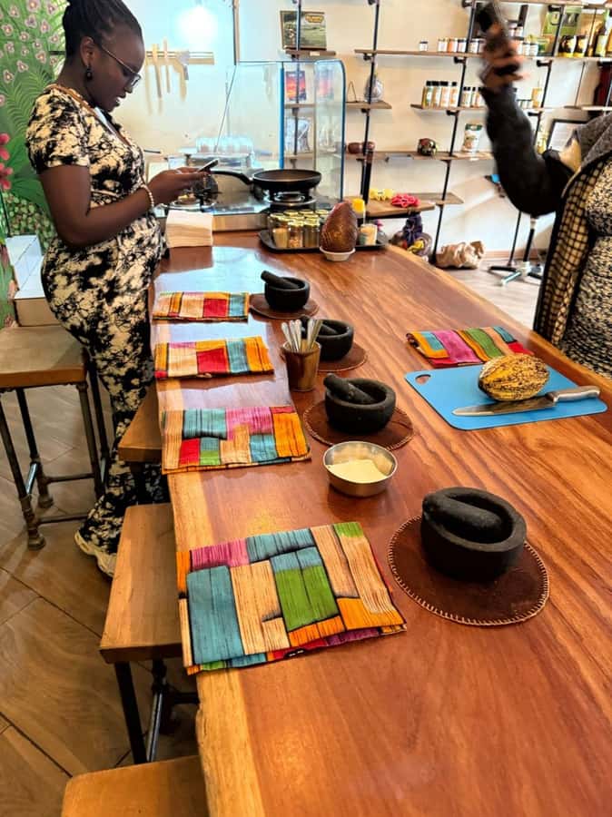 Kampala: Hands-On Chocolate Making Experience - Roasting, winnowing, and grinding the beans