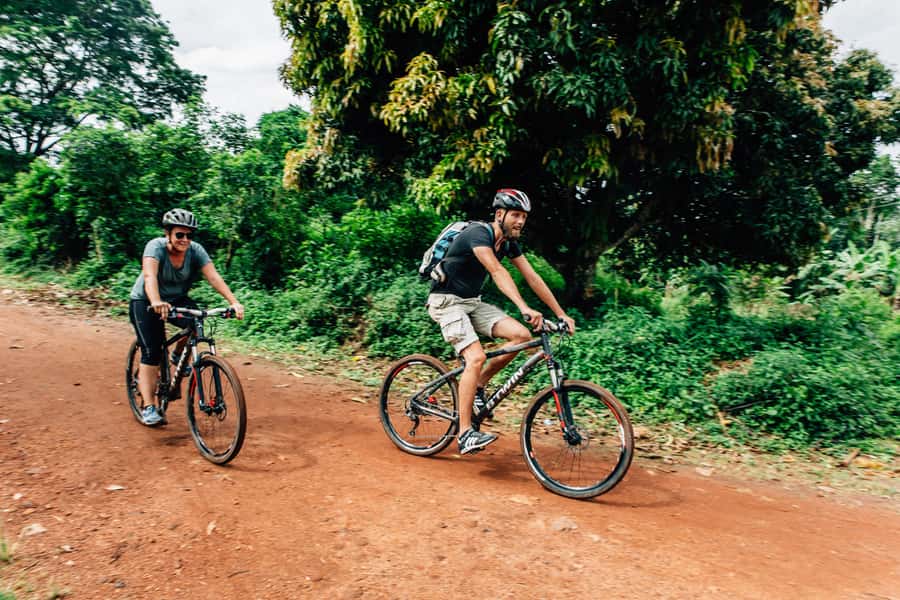 Kampala: Lake Victoria Island Cycling Tour - Villages, plantations, and forest trails