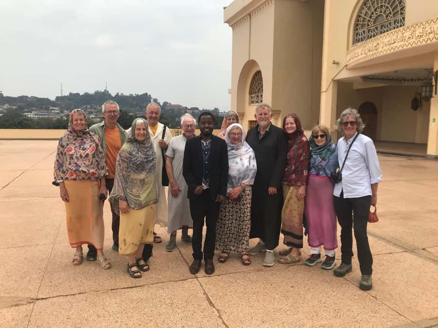 KAMPALA MOTOR BIKE TOURS (boda boda tours) - Gaddafi Mosque and the city from above