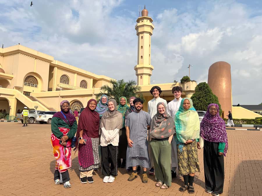 The best Kampala walking experience tour - Starting above Kampala at Gadafi Mosque