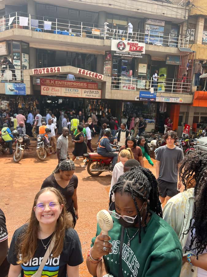 The best Kampala walking experience tour - The Old Taxi Park, where Kampala moves