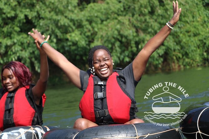 Tubing the Nile - Starting near Kimaka Road in Jinja