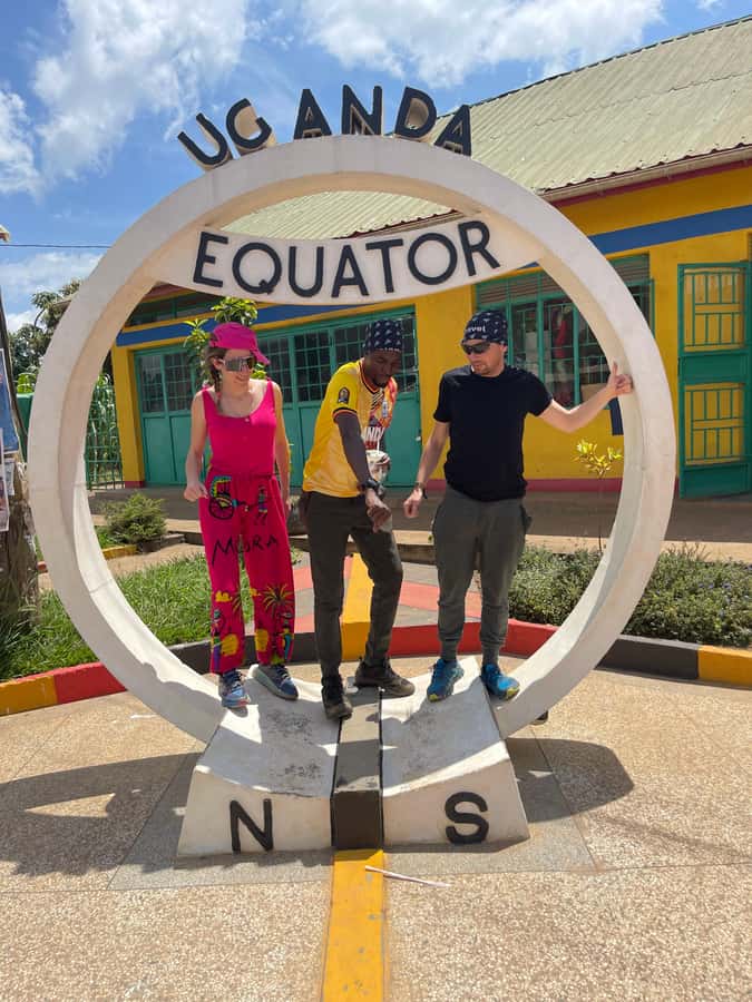 Uganda Equator Tour From Kampala To Kayabwe - Guides named Musa, Musah, and Brian