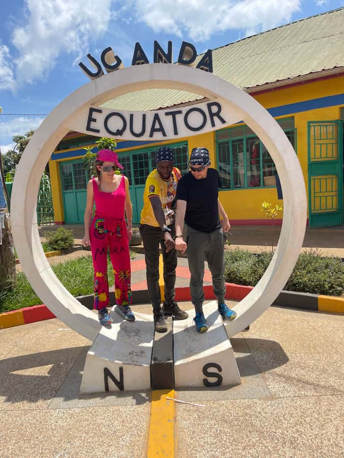 Uganda Equator Tour From Kampala To Kayabwe - Arriving at Uganda’s equator line